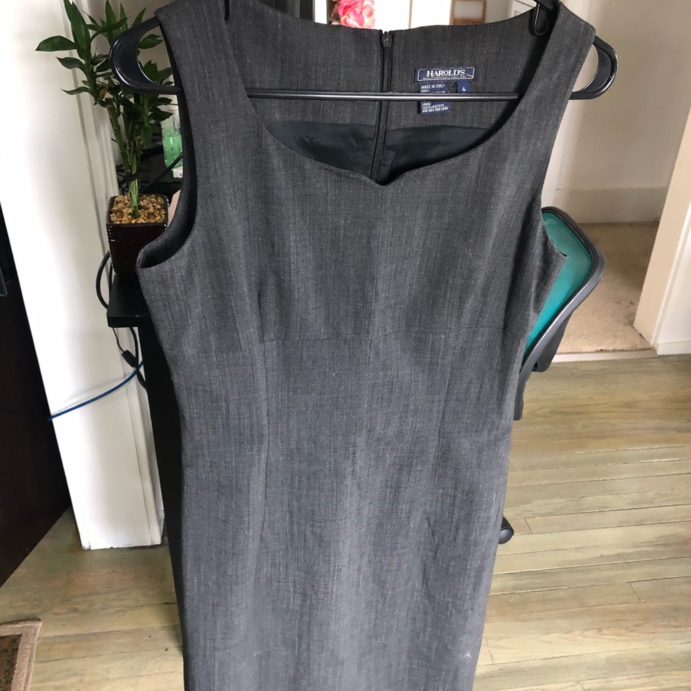 Grey Business Dress